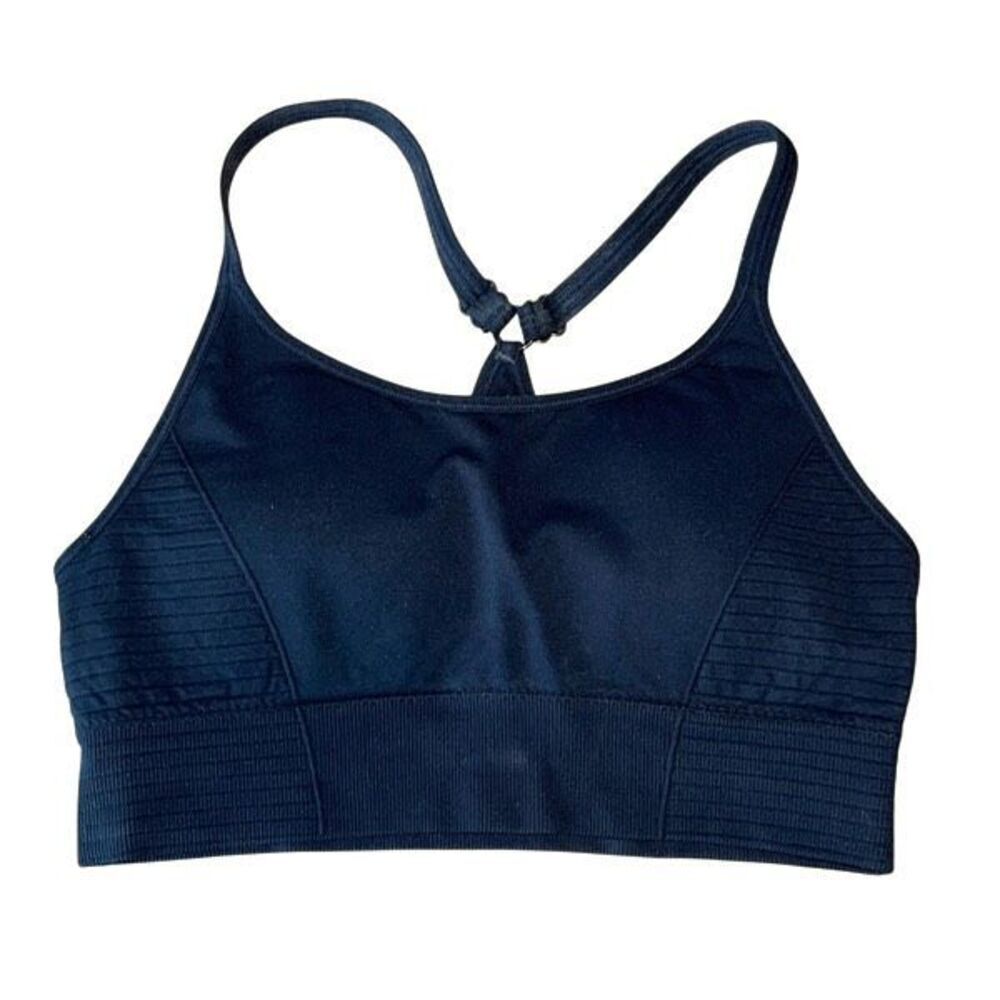 Marika Womens Crossback Active Sports Bra Black‎ No Size Tag (Small)